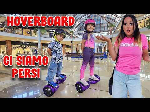 MARTINA MISSY E LEON SCAPPANO DA MAMMA TY E SI PERDONO AL CENTRO COMMERCIALE SUL' HOVERBOARD RBC 6.5