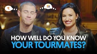 Demi Lovato & Nick Jonas Play 'How Well Do You Know Your Tourmate?' | Billboard