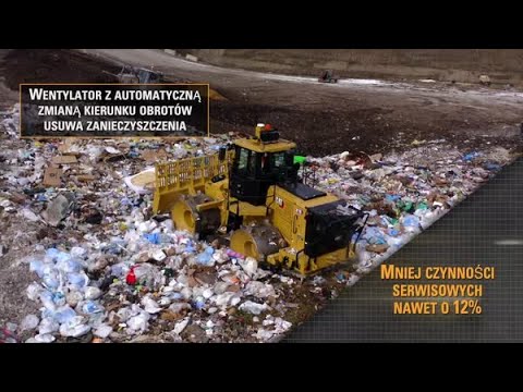 Film prezentujący kompaktor do prac na wysypiskach 816