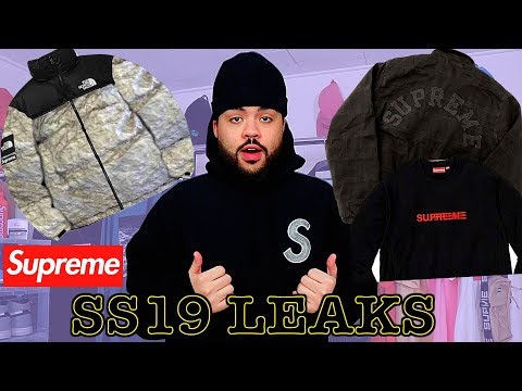 SUPREME SS19 LEAKS Confirmed! (North Face, Motion Logo, Air Max 95"