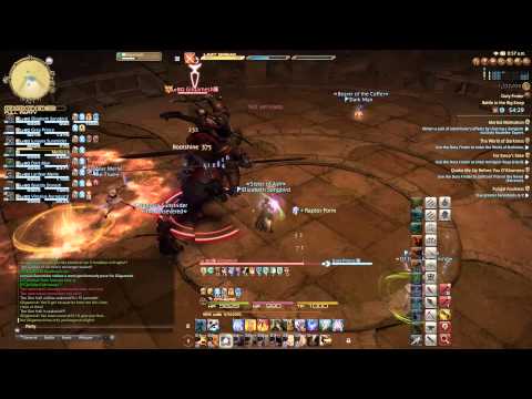 FFXIV:ARR - Battle in the Big Keep (Gilgamesh) tactics video