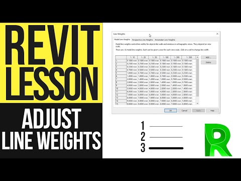 How to Change Line Weights in Revit
