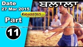 Balal (doraha) Kabaddi Tournament 27 Mar 2015 Part 1 by Kabaddi365.com