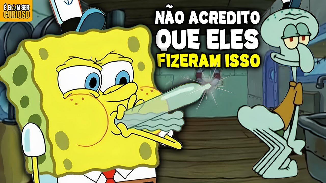 ENTRE RISOS E MALÍCIAS: CONHEÇA ALGUMAS DAS PIADAS MAIS SUJAS E DE DUPLO SENTIDO DE BOB ESPONJA