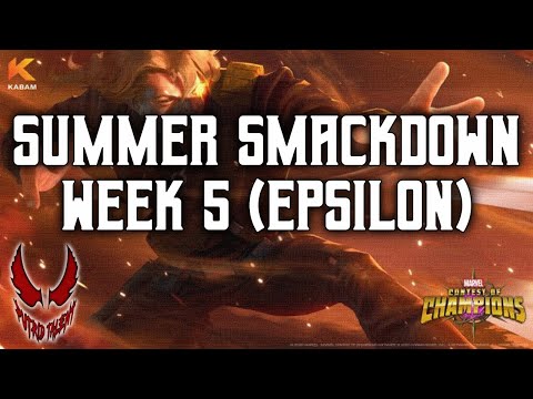 Summer Smackdown Epsilon Boss Rush (Week 5) - MCOC