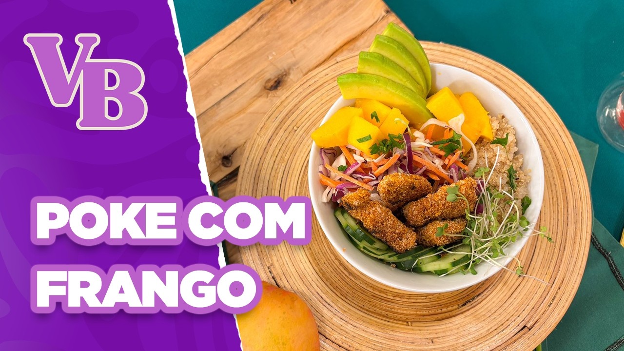 POKE com cubos de FRANGO empanado- Você Bonita (21/10/2024)