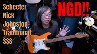 Video thumbnail for Schecter Nick Johnston Traditional SSS by Jon is just TOO LouD!!