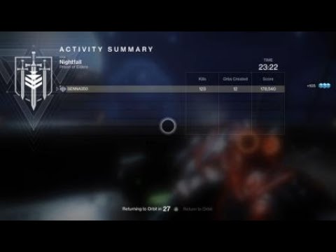 Solo 1340 Master Nightfall Warden Of Nothing [Platinium 100K] w/easy boss cheese - Destiny 2