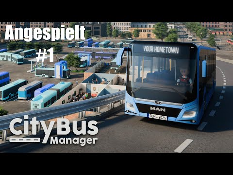 Angespielt - City Bus Manager #1 - Lübeck | Let's Play - PS5, deutsch