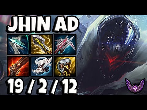 Jhin vs Sivir ( ADC ) Patch 13.6 EUW Master Season 13 [ 19 / 2 / 12 ] 🔥