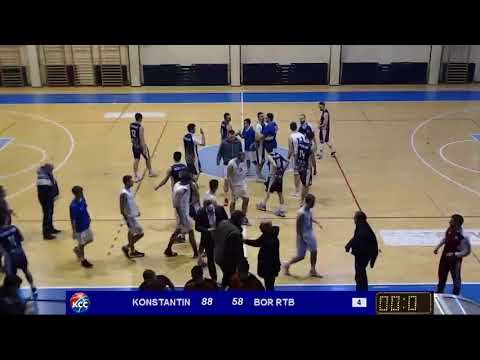 2MLS 14. kolo / KK Konstantin - KK Bor RTB
