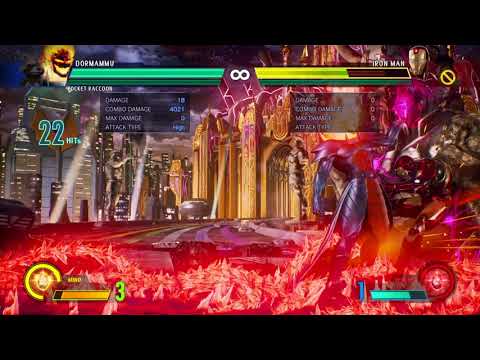 MARVEL VS. CAPCOM: INFINITE Dorm/Rocket setplay