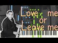 Thomas "Fats" Waller - Love Me Or Leave Me 1929 (Classic Jazz / Stride Piano Synthesia)