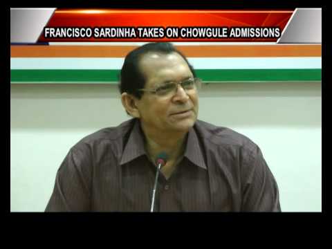 Francisco Sardinha Takes On #ChowguleCollege Admissions