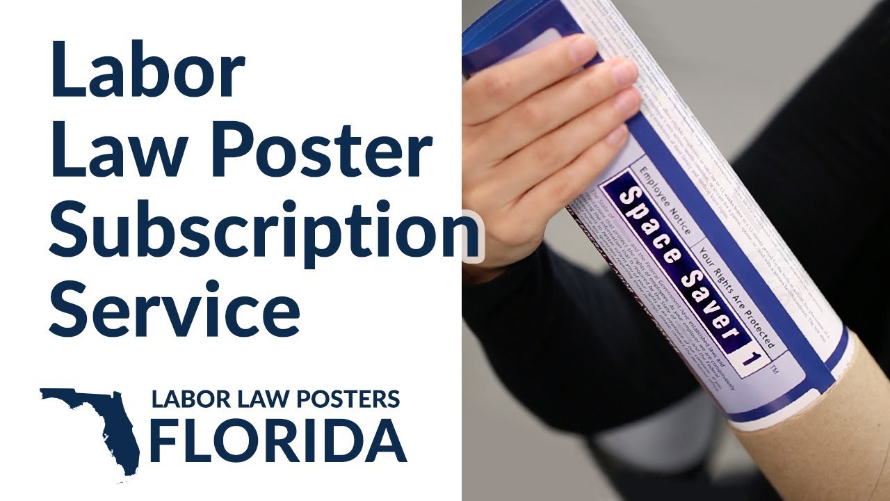 Florida Labor Law Poster Subscription Service Video