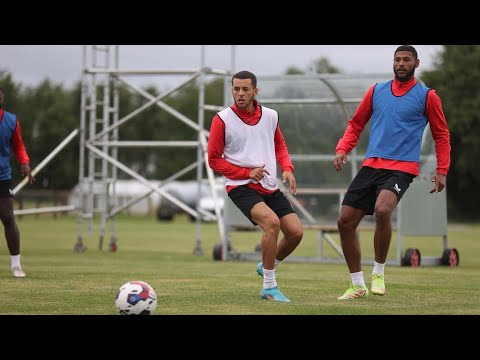 PRE-SEASON: Day 2 in Ireland - MK Dons grafting on the grass