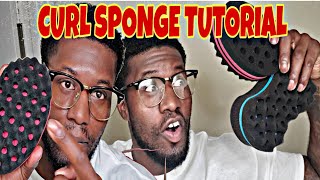 HOW TO USE CURL/TWIST SPONGE TUTORIAL FOR BEGINNER