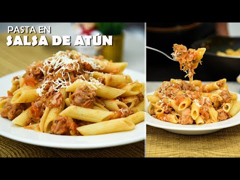 Receta Pasta Atún Fácil Rápida Económica/¿Cómo Hacer la Mejor Pasta con Atún? Descubre el Secreto