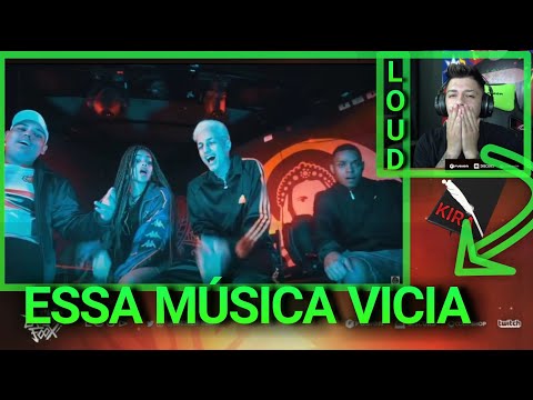 LOUD CRUSHER REAGINDO | POESIA LOUD | React - Free Fire