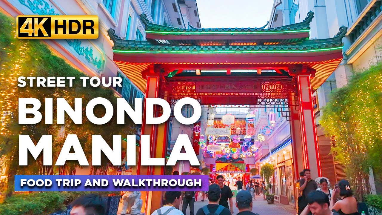 Embark on an immersive walking tour through Binondo.
