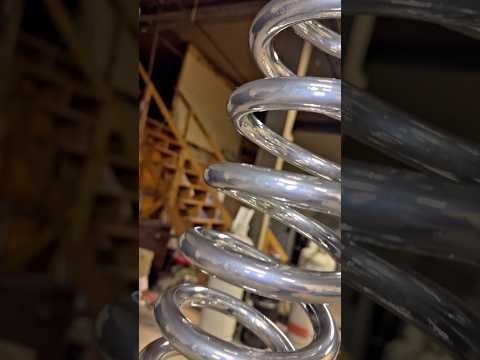 These Springs Cost $50 Each to Powder Coat #powdercoating #automobile