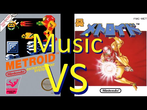 Metroid -Extra- NES US to FDS Japan Music & Sound Comparision