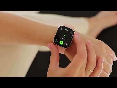 Смарт часы Smart Watch H26 mini AMOLED 42mm iOS Android Shiny Black с 2 ремешками Alpine Loop и Sport Band в комплекте SW-H2 - фото 1 - id-p2791982072