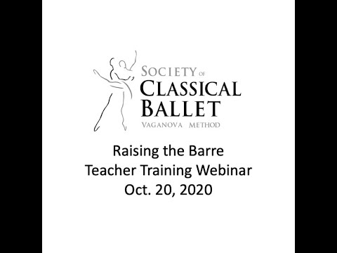Raising the Barre 2020   SCBVM Webinar #4 Oct  20, 2020