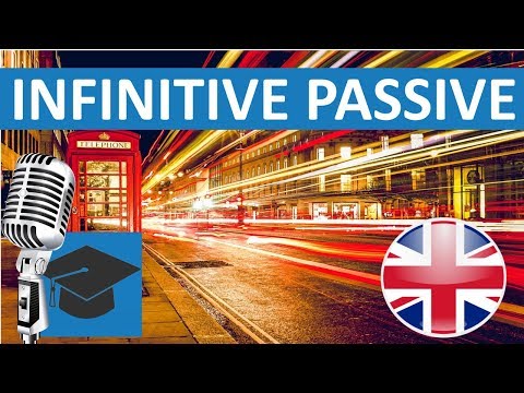 Der infinitive passive erklärt│LernenLeicht