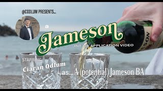 Ciarán Odlum - Jameson International Brand Ambassador Programme Application 2025
