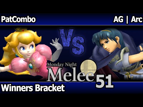 MNM 51 Melee - PatCombo (Peach) vs AG | Arc (Marth) - Winners Bracket