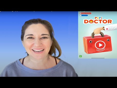 Ms. Marci's Language Learning Apps for Kids: Pepi Doctor Fun Speech Practice While Playing Doctor!