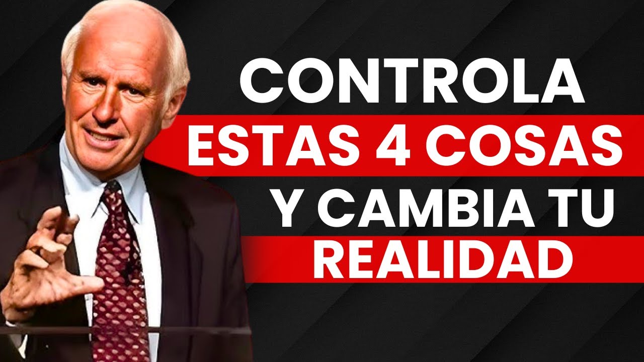 Controla tu boca, tu estado de ánimo, tu dinero y tu mente - Jim Rohn (Motivación)