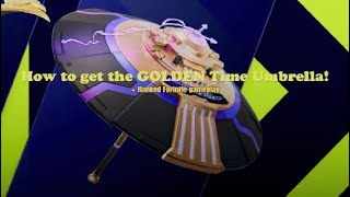 How to get the GOLDEN Time Umbrella in Fortnite! (+ ranked Fortnite gameplay)