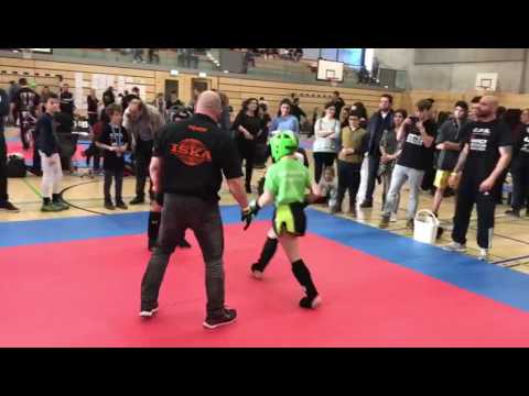 2017-02-26 ISKA Tyler Felde- Sugambrer Fightclub K1-46kg Finale Munich Open