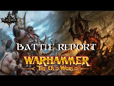 Ogre Kingdoms vs Daemons of Chaos | 2000pts Battle Report [Renegade] | Warhammer: The Old World