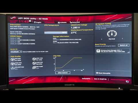 How To Enable fTPM & Secure Boot - ASUS UEFI BIOS