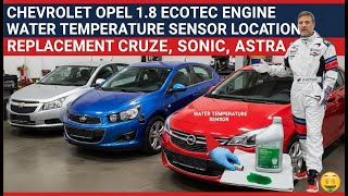 How to Replace Coolant Temperature Sensor (ECT) - Chevy Cruze & Sonic 1.8L Ecotec