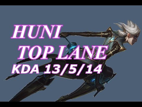SKT T1 Huni - Camille vs Vladimir - KR LOL Solo Rank