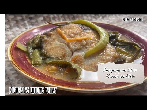 Sinigang sa Miso (blue marlin)