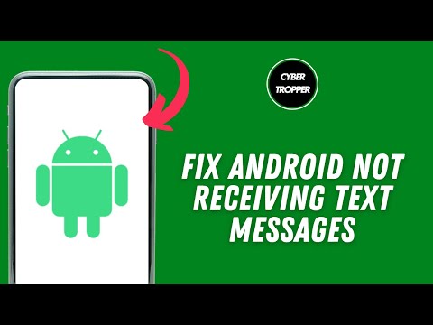 How to Fix Android not Receiving Text Messages