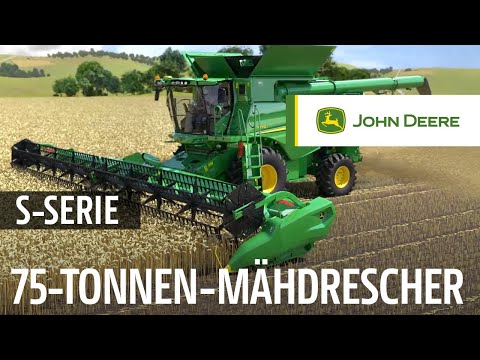 Der 75-Tonnen-Mähdrescher - die S-Serie von John Deere