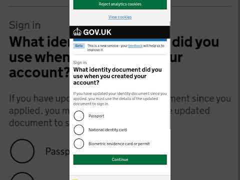 Viewing your UK E-Visa & getting your share code