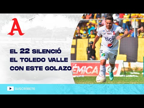 ¡Golazo del 22!  de tiro libre pone Alianza 1-1 Platense