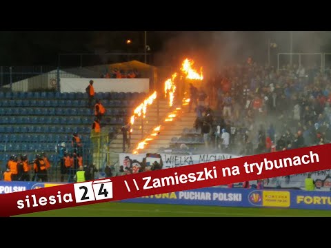 RUSH IN THE STANDS! Hooligans in action. Ruch Chorzów - Górnik Zabrze | The Great Silesian Derby