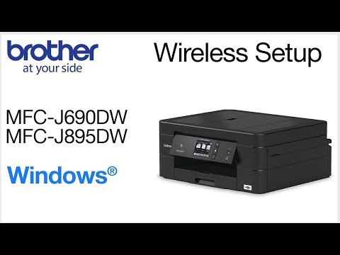 Thumbnail for Connect MFC-J895DW to a Wireless Computer - Windows
