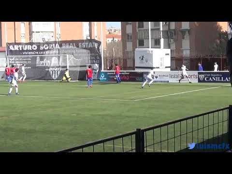 Goles del CD Canillas C frente al San Roque