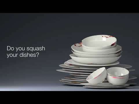 ASKO XXL Dishwasher - Stacked Crockery