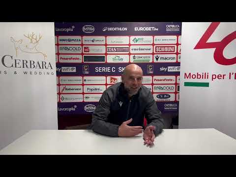 POST MATCH | Coach Stellone | Vis Pesaro - Pineto 0-2