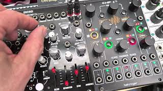 Video thumbnail for Eurorack - Befaco Oneiroi first test of DIY module by all my friends are machines